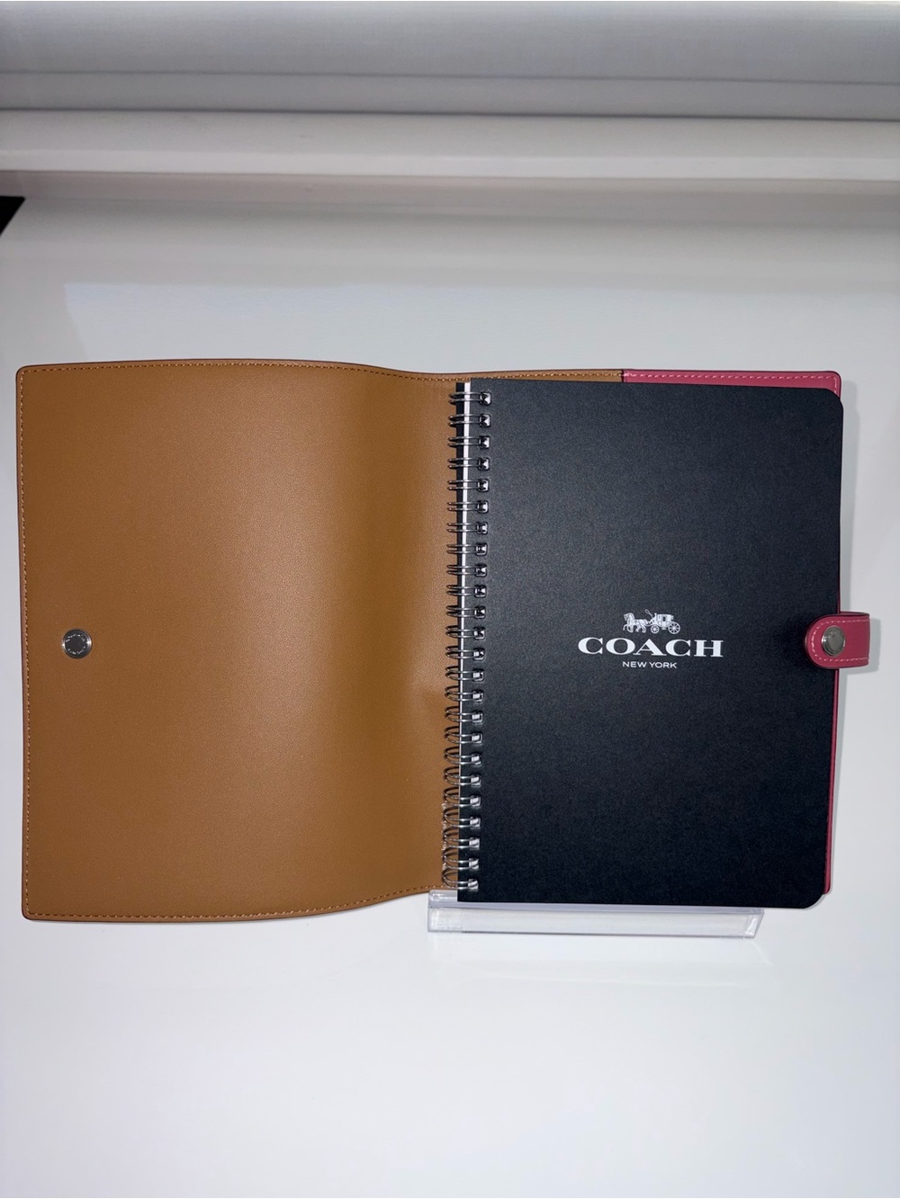 Coach Notebook with Flamingo Print - Picture 2 of 2